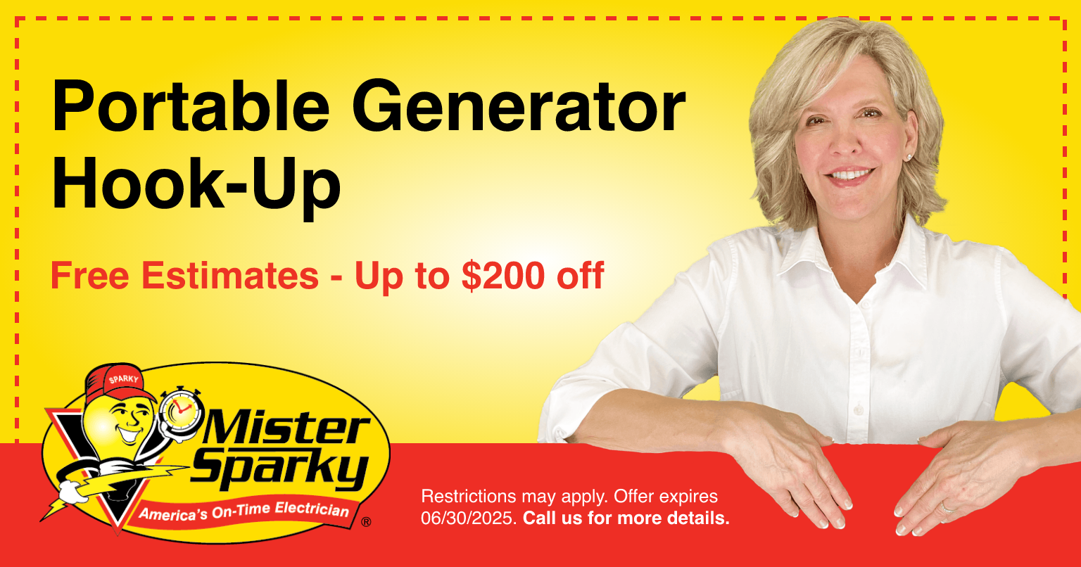 Mr. Sparky Portable Generator Special
